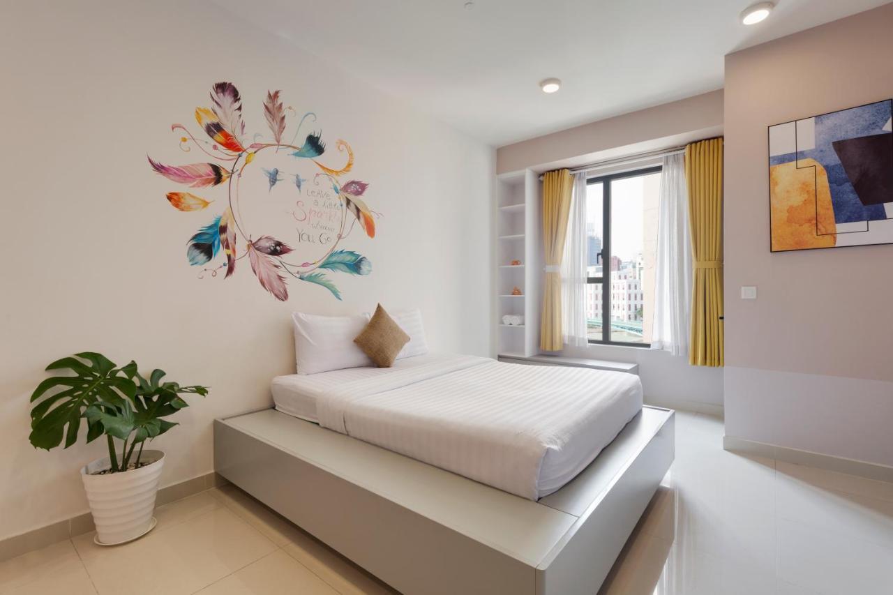 Smile Home Tresor Apartment - Modern Comfortable Ho Chi Minh-Byen Eksteriør billede