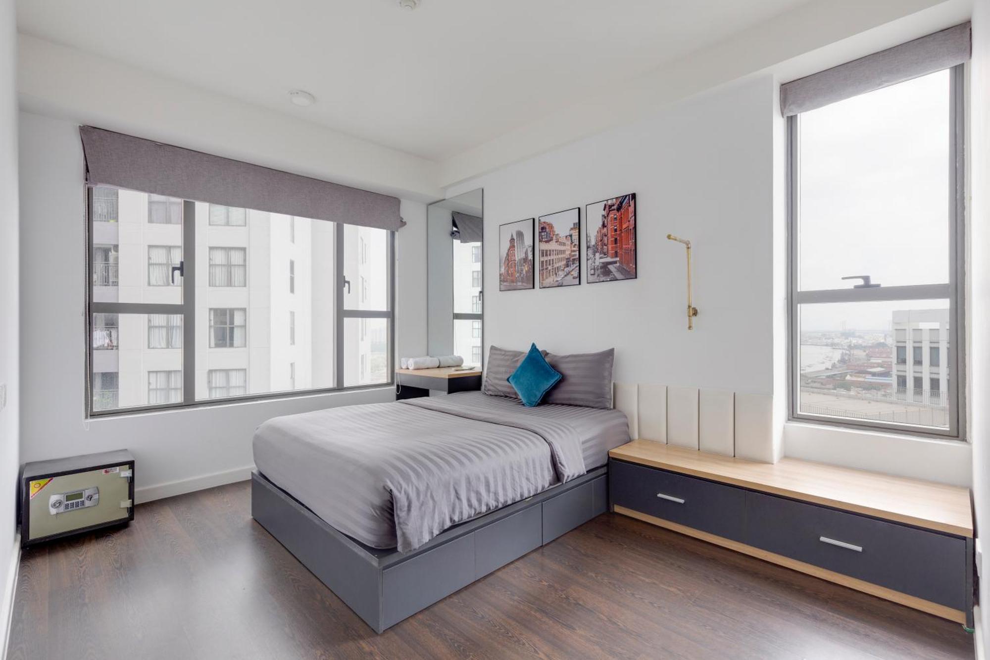 Smile Home Tresor Apartment - Modern Comfortable Ho Chi Minh-Byen Eksteriør billede