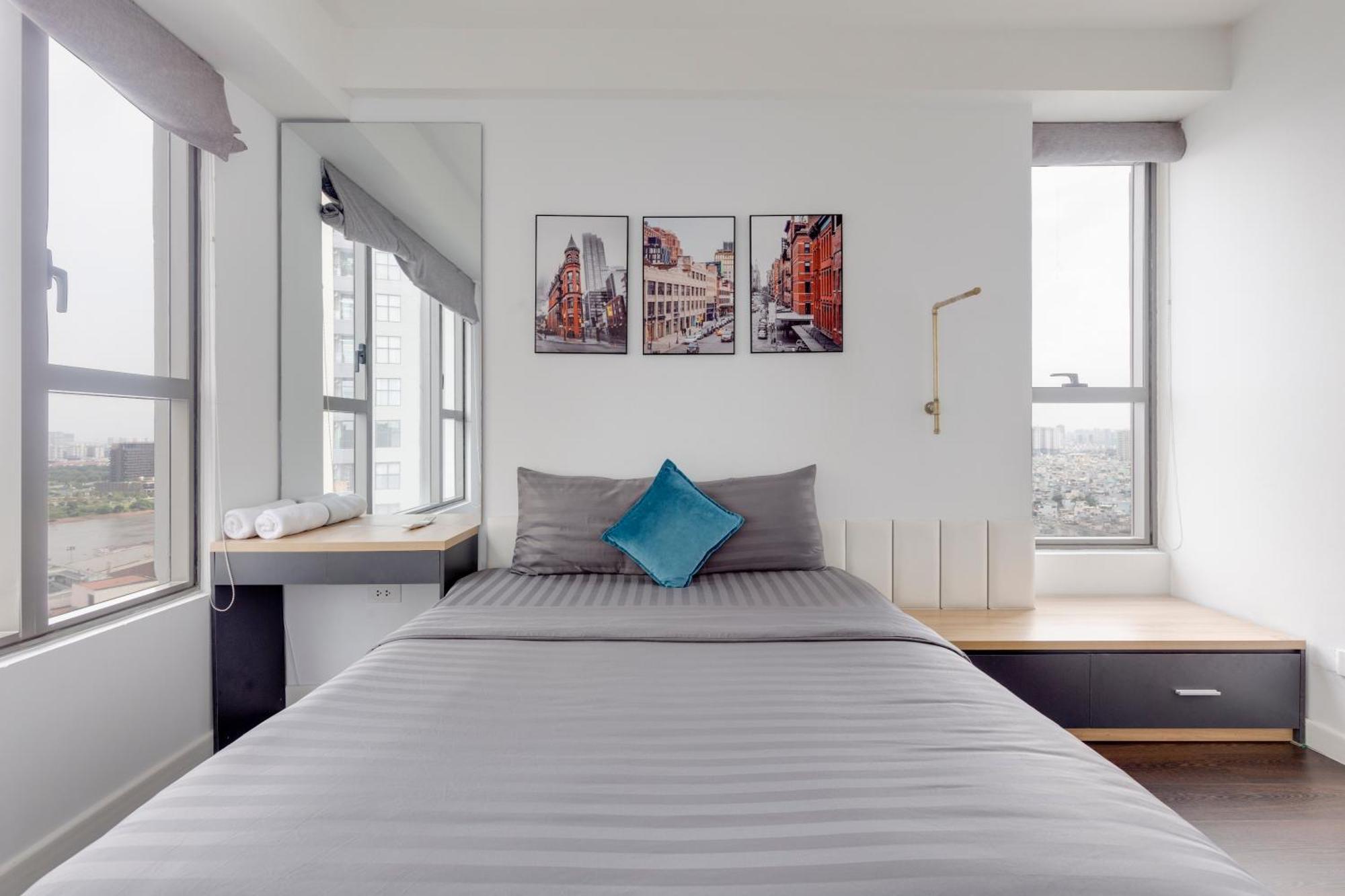 Smile Home Tresor Apartment - Modern Comfortable Ho Chi Minh-Byen Eksteriør billede