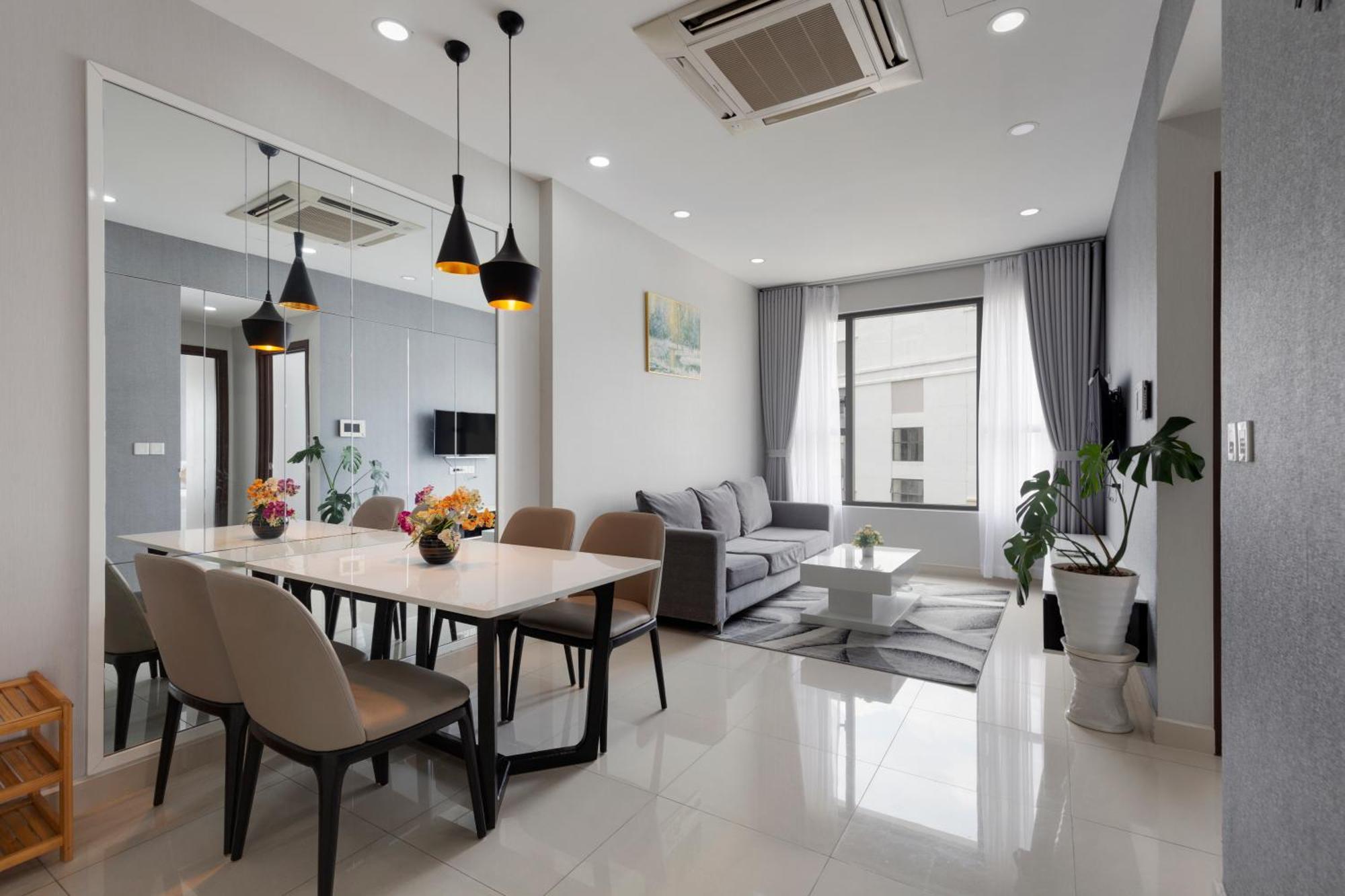 Smile Home Tresor Apartment - Modern Comfortable Ho Chi Minh-Byen Eksteriør billede