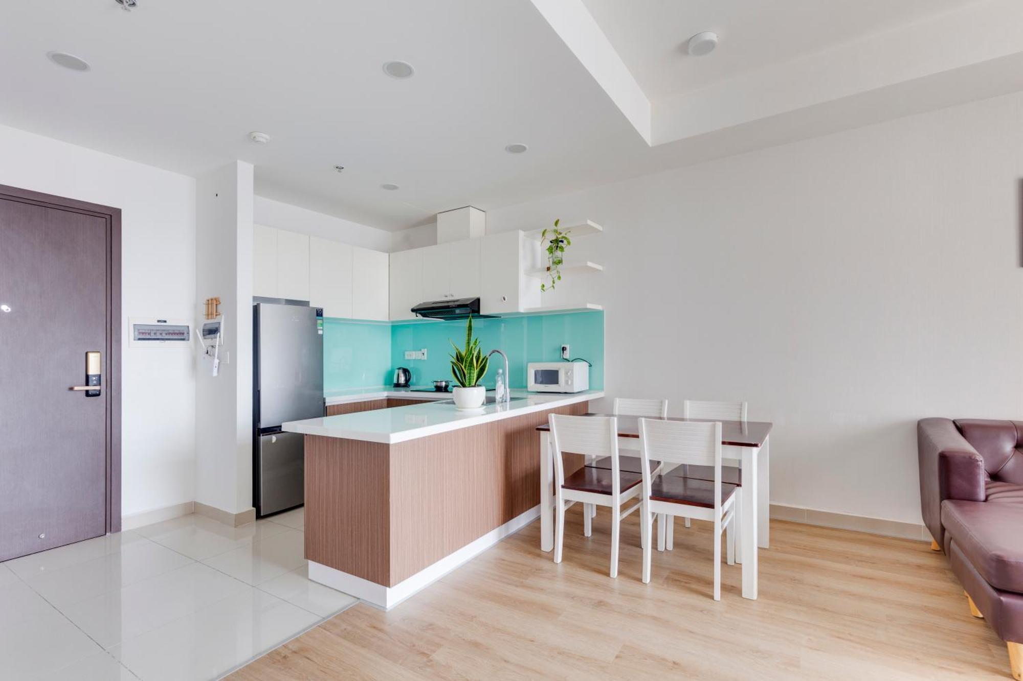 Smile Home Tresor Apartment - Modern Comfortable Ho Chi Minh-Byen Eksteriør billede