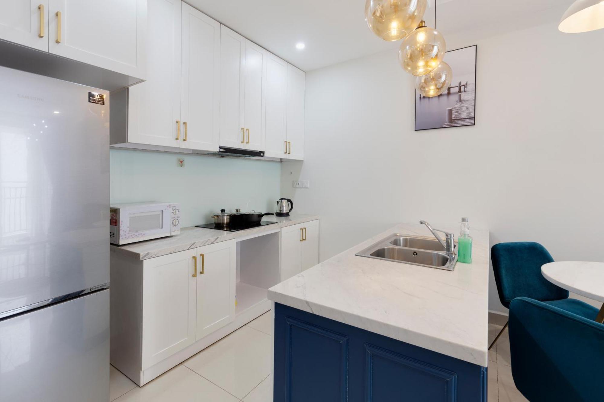 Smile Home Tresor Apartment - Modern Comfortable Ho Chi Minh-Byen Eksteriør billede