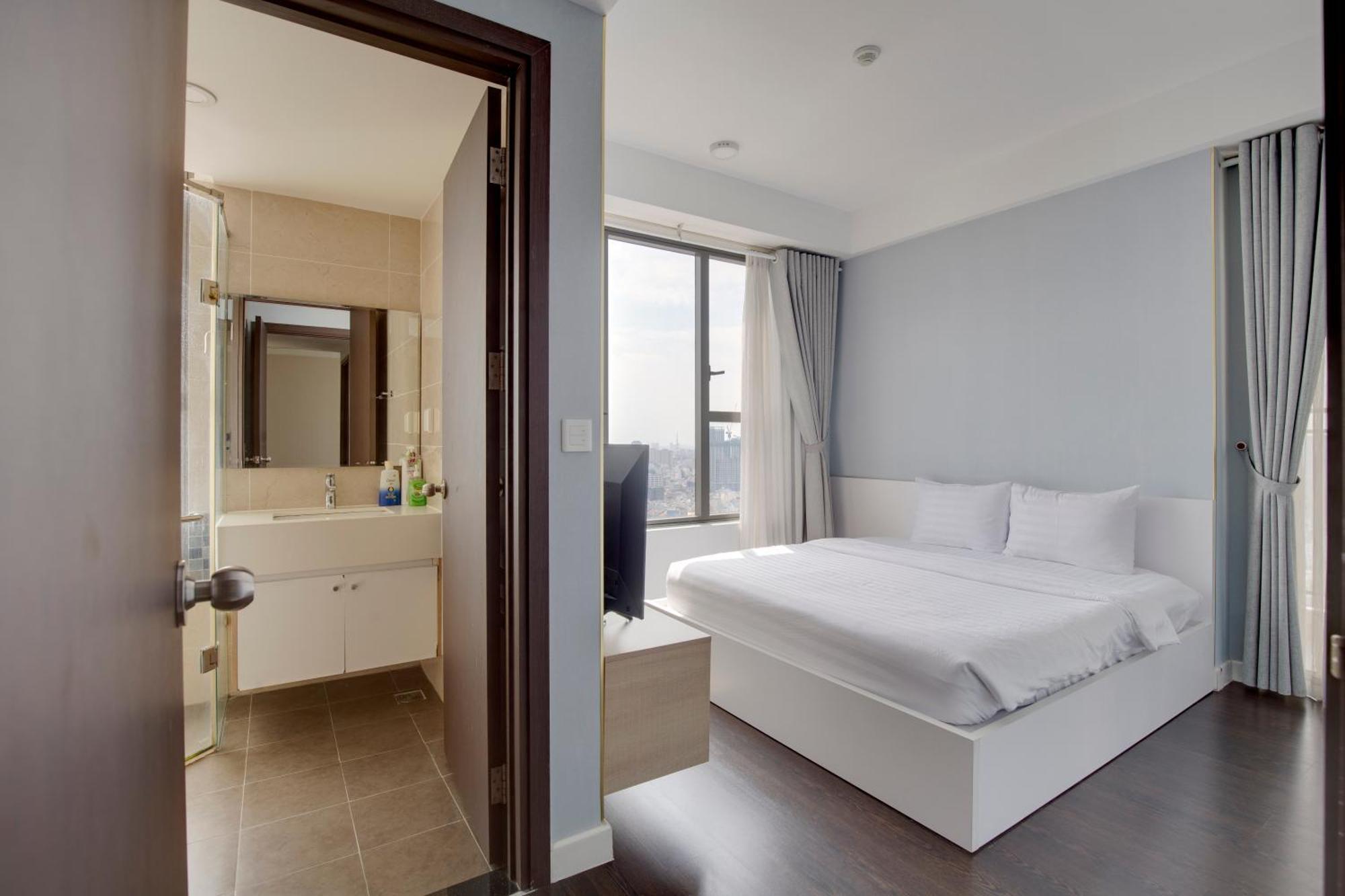 Smile Home Tresor Apartment - Modern Comfortable Ho Chi Minh-Byen Eksteriør billede