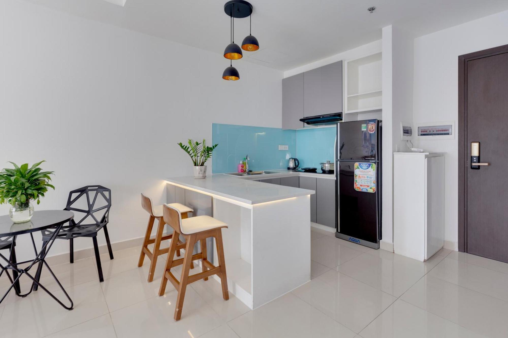 Smile Home Tresor Apartment - Modern Comfortable Ho Chi Minh-Byen Eksteriør billede