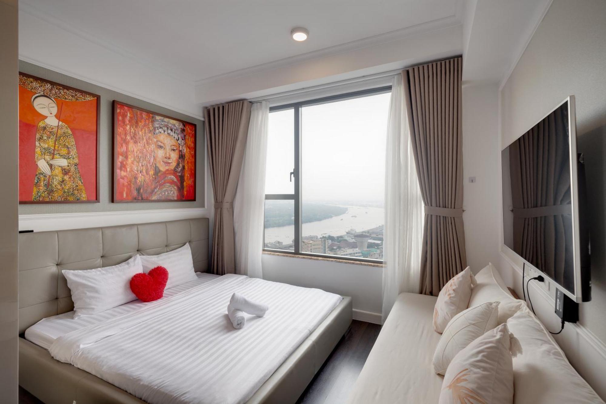 Smile Home Tresor Apartment - Modern Comfortable Ho Chi Minh-Byen Eksteriør billede