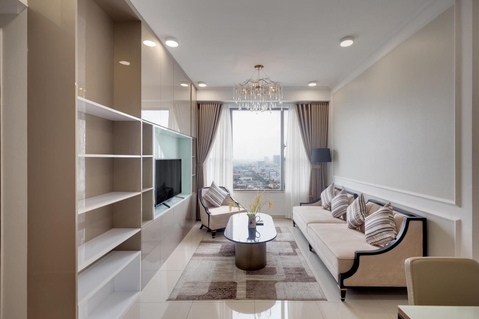 Smile Home Tresor Apartment - Modern Comfortable Ho Chi Minh-Byen Eksteriør billede
