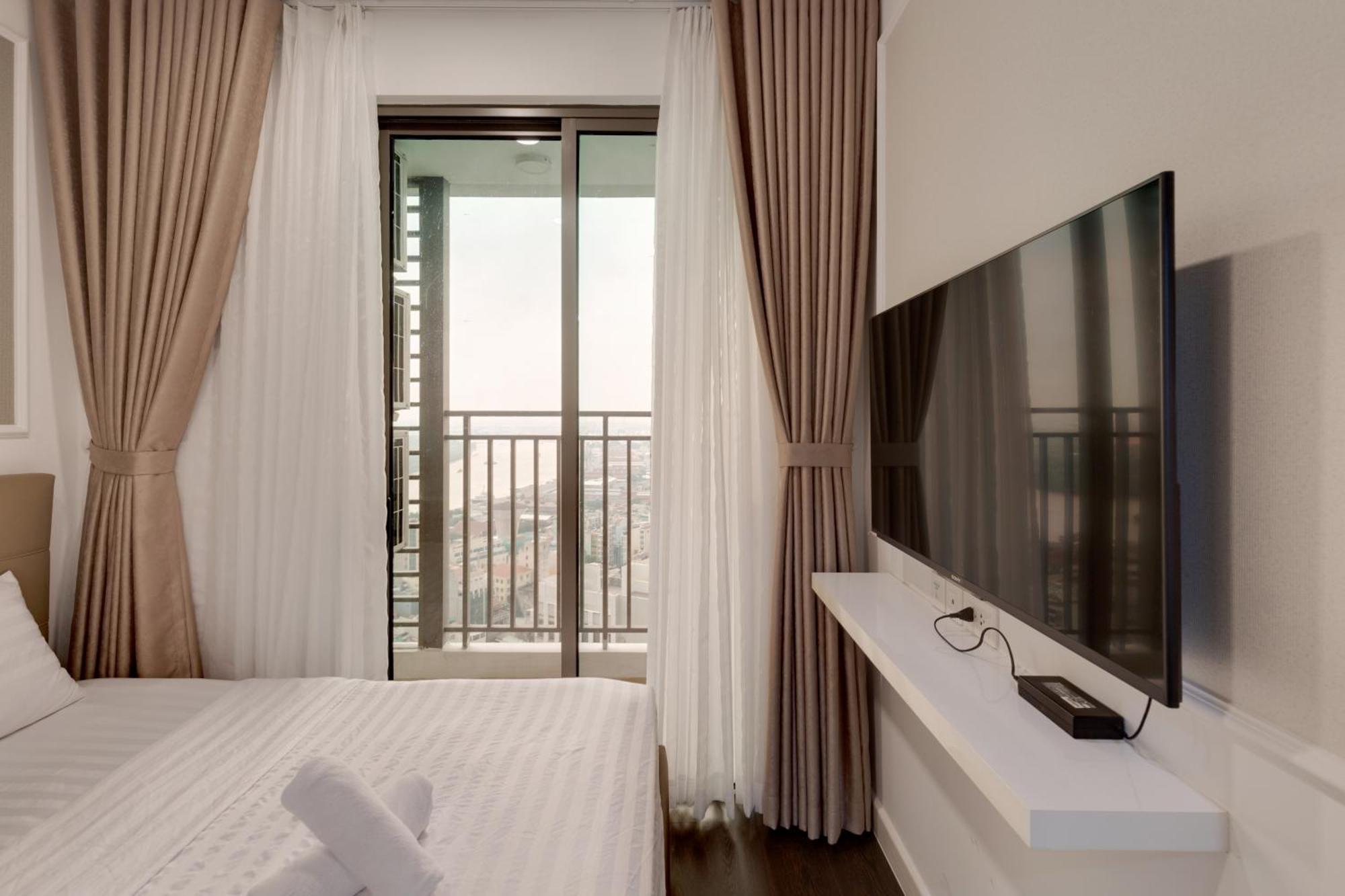 Smile Home Tresor Apartment - Modern Comfortable Ho Chi Minh-Byen Eksteriør billede