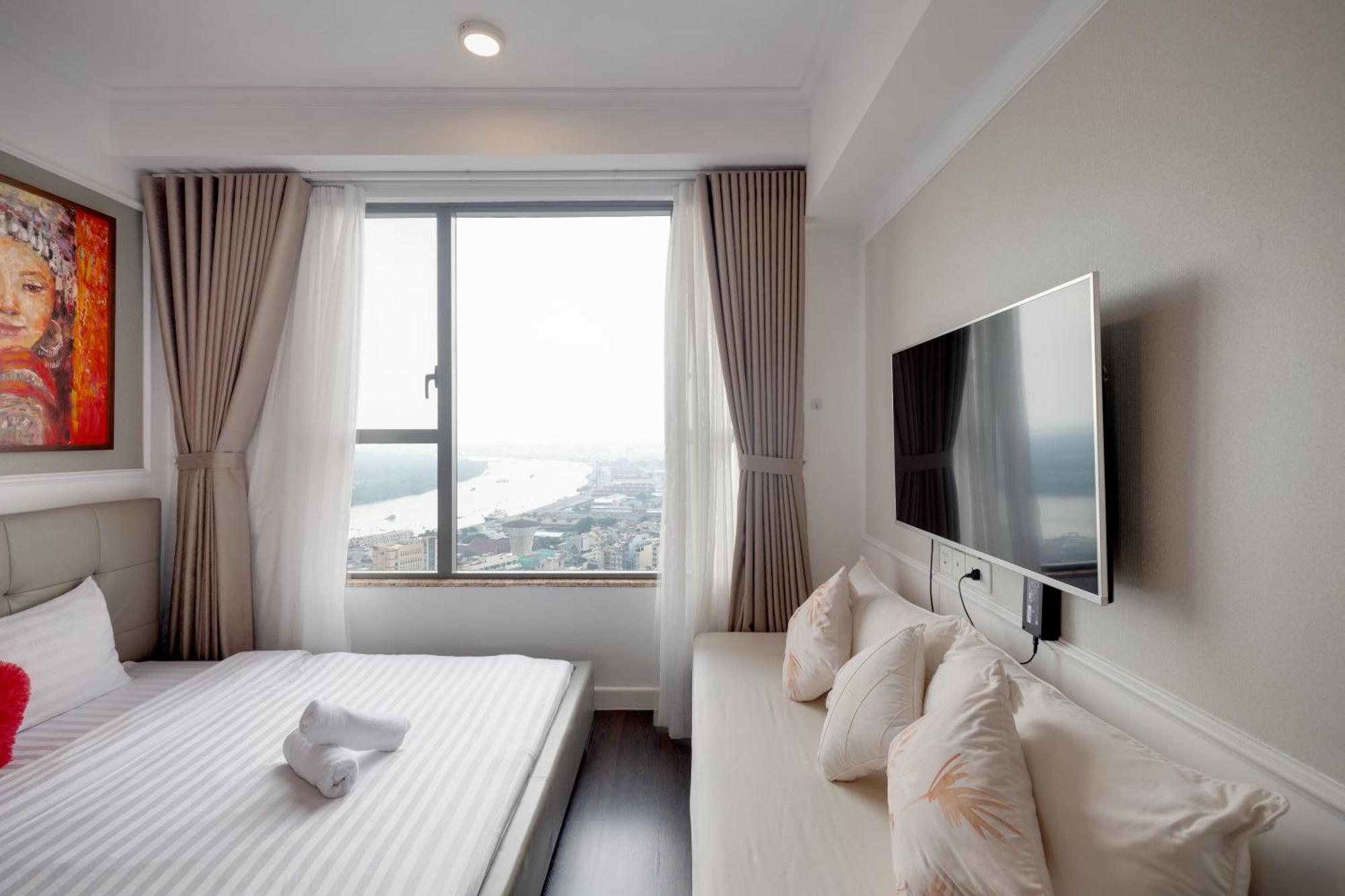Smile Home Tresor Apartment - Modern Comfortable Ho Chi Minh-Byen Eksteriør billede