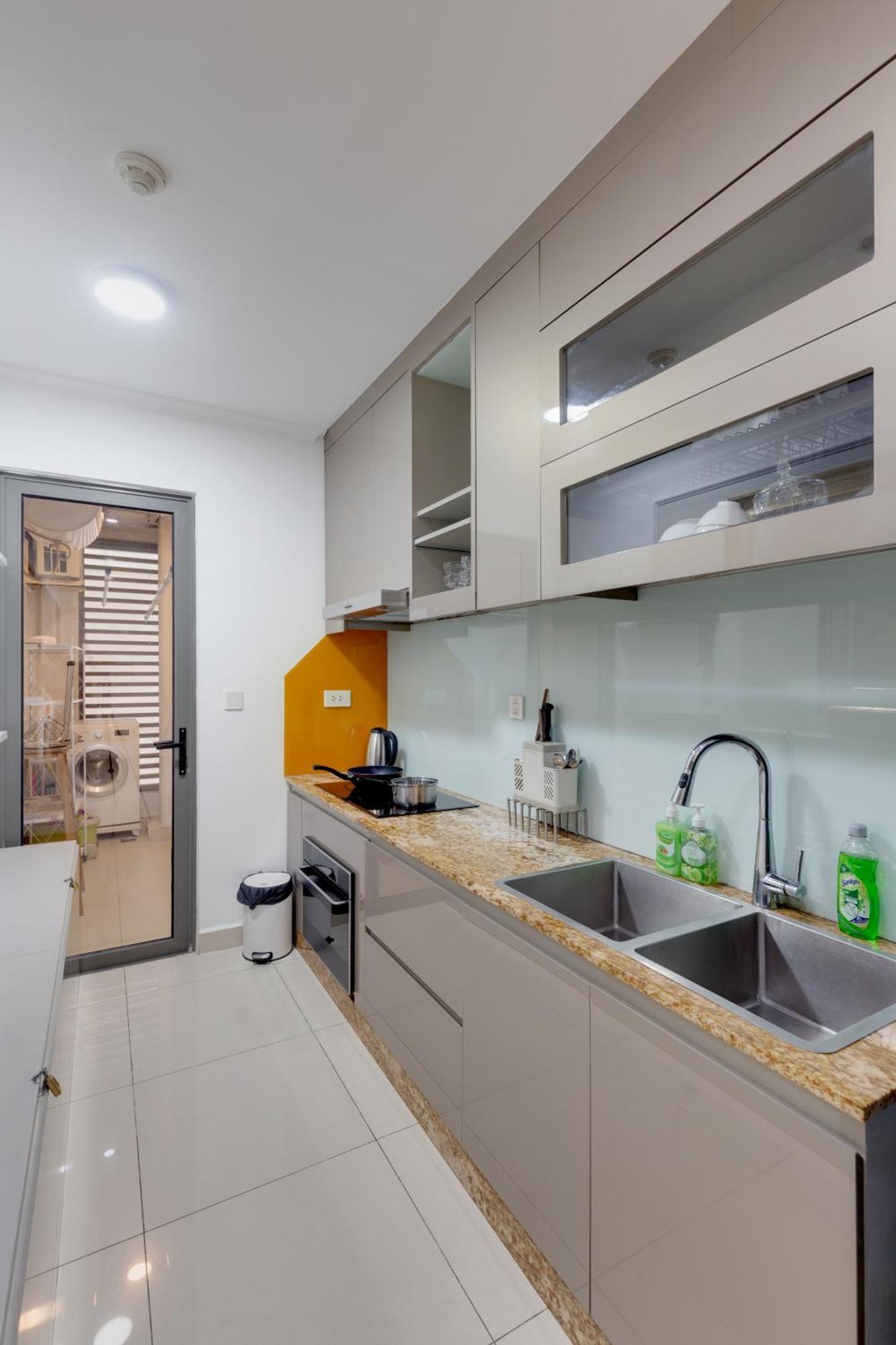 Smile Home Tresor Apartment - Modern Comfortable Ho Chi Minh-Byen Eksteriør billede